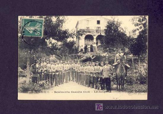 Cartoline: Postal de LA JONQUERA (Girona): Benemerita Guardia Civil (Ed.RDC) (animada)