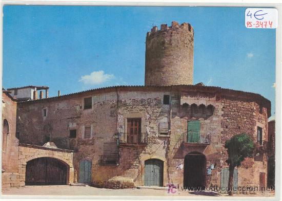 Postales: (PS-3474)POSTAL DE VERDU(LLEIDA)-CASTILLO FEUDAL