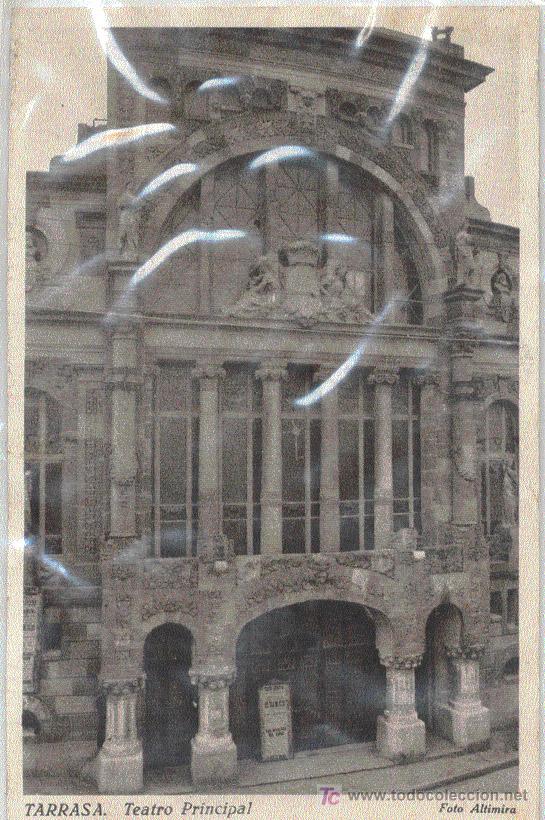 Postales: TERRASSA TEATRO PRINCIPAL - Foto 1