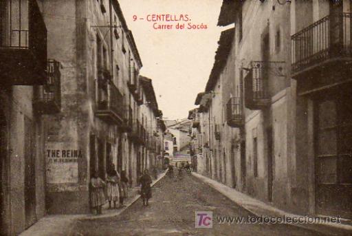 Postales: POSTAL DE CENTELLES N&ordm;9, CARRER DEL SOCOS - Foto 1