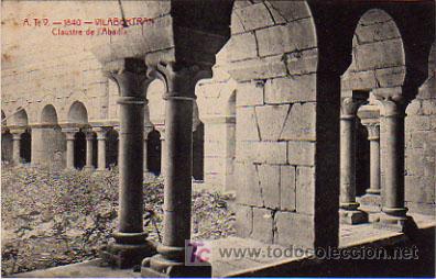 Postais: ATV - 1840. VILABERTRAN. CLAUSTRE DE L'ABADIA.