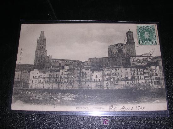 Postales: ESPAGNE, GERONA 1904 - Foto 1