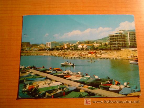 Postkarten: POSTAL PREMIA DE MAR PUERTO DEPORTIVO CIRCULADA