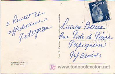 Postales: CAMPRODON. EL PONT NOU. - Foto 2