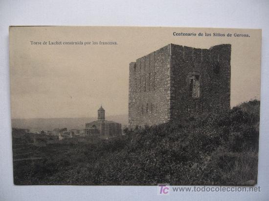 Postales: GERONA  -TORRE DE LUCHET  -SIN CIRCULAR - Foto 1