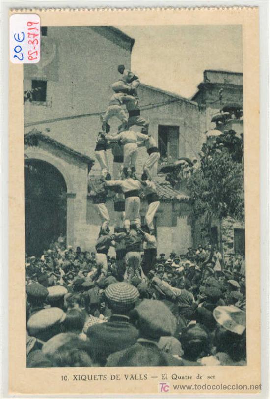 Postcards: (PS-3719)POSTAL XIQUETS DE VALLS-EL QUATRE DE SET