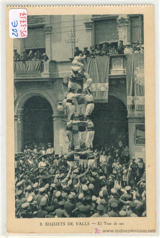 Postcards: (PS-3717)POSTAL XIQUETS DE VALLS-EL TRES DE SET