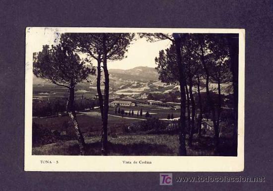 Postales: Postal de TONA (Barcelona): Vista de Codina (num.5) - Foto 1