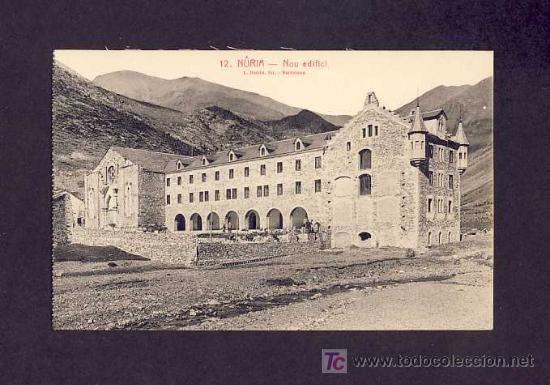Postales: Postal de NURIA (Girona): Nou edifici (Roisin num.12) - Foto 1
