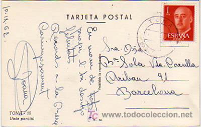 Postales: TONA. VISTA PARCIAL. - Foto 2
