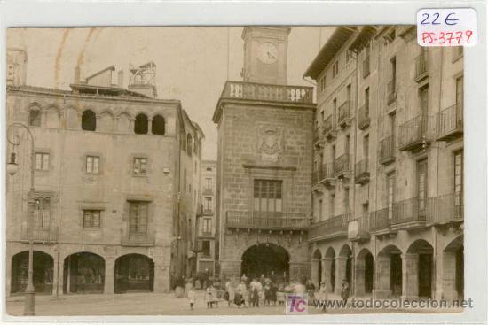 Postcards: (PS-3779)POSTAL FOTOGRAFICA DE VIC-PLAZA