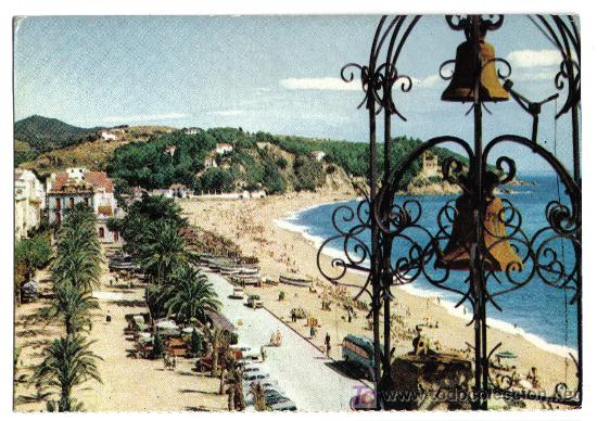 Postales: COSTA BRAVA - LLORET DE MAR - PASEO DEL MAR - Foto 1