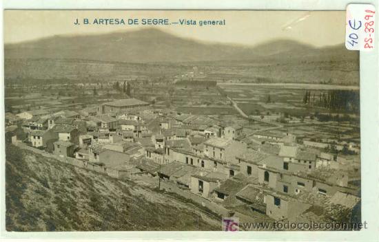Postcards: (PS-3891)POSTAL DE ARTESA DE SEGRE-VISTA GENERAL