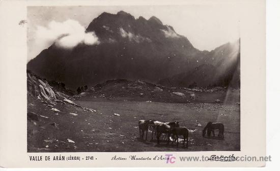 Postales: VALLE DE ARAN .LERIDA.CIRCULADA.