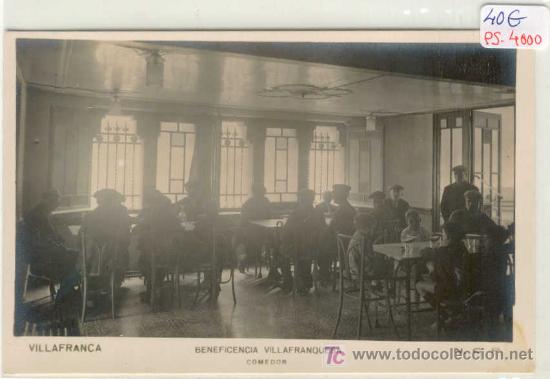 Postcards: (PS-4000)POSTAL DE VILAFRANCA DEL PENEDES-BENIFICENCIA VILLAFRANQUESA