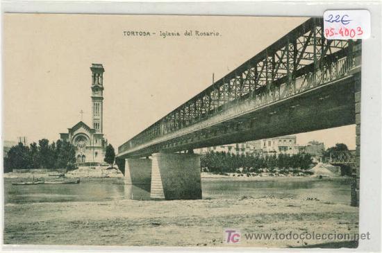 Postkarten: (PS-4003)POSTAL DE TORTOSA-IGLESIA DEL ROSARIO