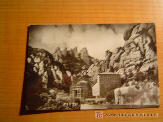 Postais: POSTAL MONTSERRAT  ABSIDE DE LA BASILICA