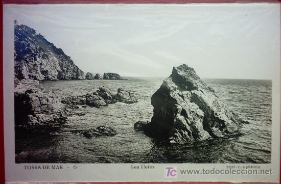 Postales: TOSSA DE MAR - LES ILLETES N&ordm; 6 - Foto 1
