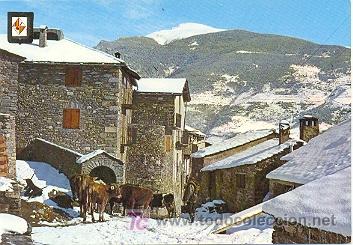 Postales: 7-1197. Postal Pirineo Catal&aacute;n. Lerida. Lineas A&eacute;reas Iberia.