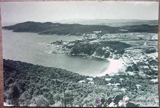 Postales: COSTA BRAVA LLAFRANC - VISTA DESDE EL FARO DE SAN SEBASTIAN
