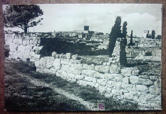 Postales: COSTA BRAVA AMPURIAS - MURALLA GRIEGA -  CICLOPEA