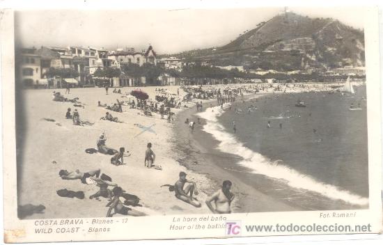 Postales: COSTA BRAVA BLANES - Foto 1