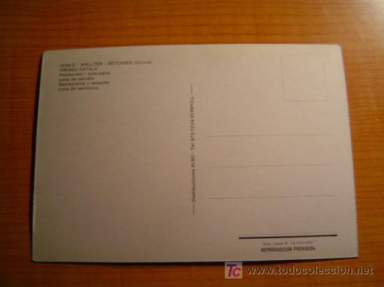 Postales: POSTAL WALLTER - SETCASES GIRONA - Foto 2