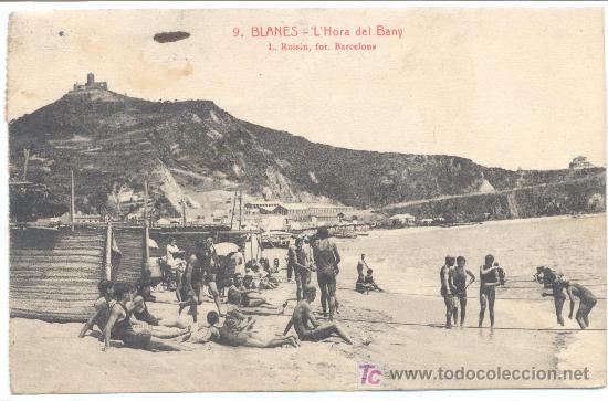 Postales: BLANES LHORA DEL BANY ROISIN - Foto 1