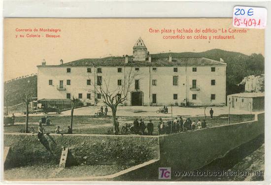 Postcards: (PS-4071)POSTAL DE TIANA-GRAN PLAZA Y FACHADA DEL EDIFICIO LA CONRERIA
