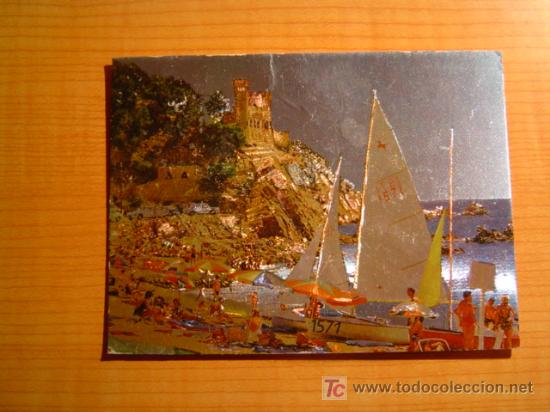 Postales: POSTAL LLORET DE MAR PLAYA Y CASTILLO - Foto 1