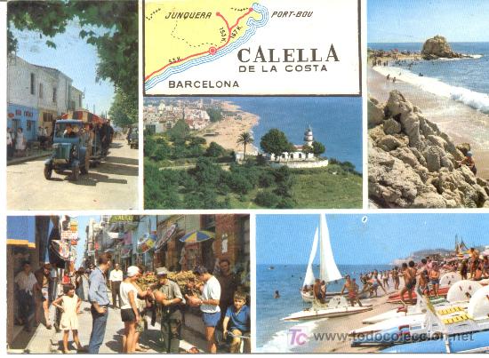 Postales: CALELLA DE LA COSTA - Foto 1