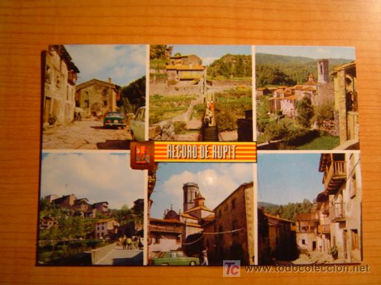 Postales: POSTAL RUPIT (BARCELONA ) DIVERSOS ASPECTOS - Foto 1