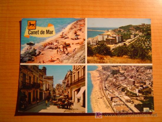 Postales: POSTAL CANET DE MAR - Foto 1