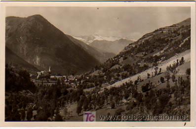 Postales: ARAN. VALL D'ARAN. VALLE DE ARAN. UNYA Y MALADETA AL FONDO. (ZERKOWITZ).