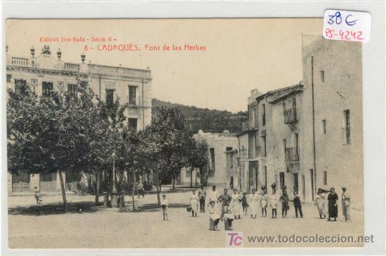 Postcards: (PS-4242)POSTAL DE CADAQUES-FONT DE LAS HERBAS