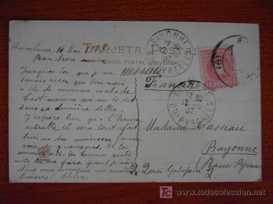 Postales: BARCELONA - PASEO DE GRACIA - Foto 2