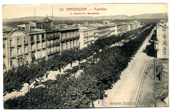 Postales: TARRAGONA, RAMBLAS,               P20895 - Foto 1