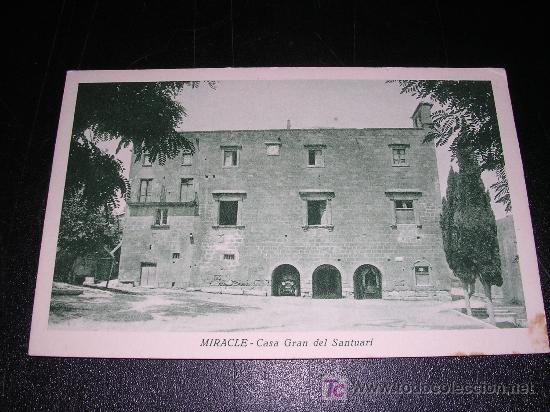 Postales: MIRACLE - CASA GRAN DEL SANTUARI ( SOLSONA ) - Foto 1