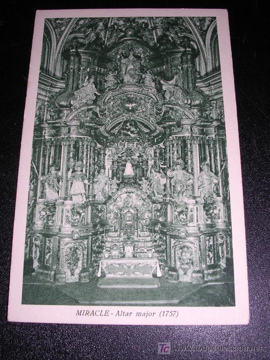 Postales: MIRACLE ( SOLSONA ) ALTAR MAJOR ( 1757 ) - Foto 1