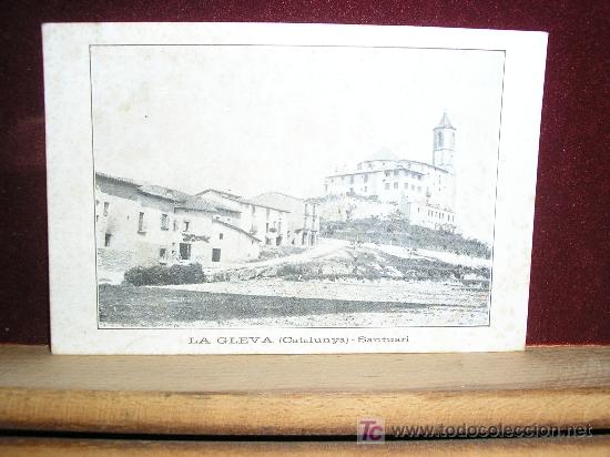 Postales: Postal LA GLEVA (CATALUNYA) - Santuari. UNION POSTAL UNIVERSAL. IMPR. LA HORMIGA DE ORO, C&ordf;1900.