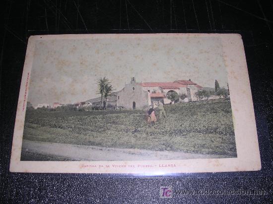Postales: LLANSA, CAPILLA DE LA VIRGEN DEL PUERTO - Foto 1