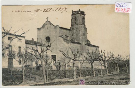 Postkarten: (PS-4850)POSTAL DE LLINAS-IGLESIA