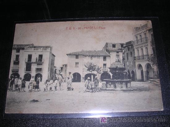 Postales: F.B.V. 90 PRADES - PLAZA - Foto 1