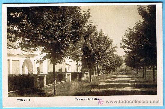 Postales: TONA. 7. PASEO DE LA SUIZA. - Foto 1
