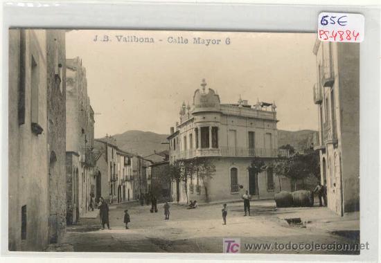 Postkarten: (PS-4884)POSTAL FOTOGRAFICA DE VALLBONA-CALLE MAYOR