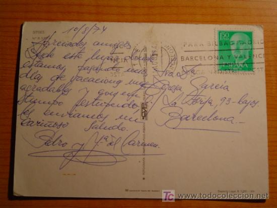Postales: POSTAL SITGES - Foto 2