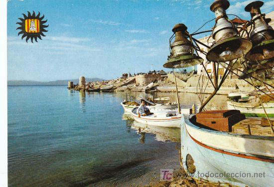 Postales: POSTAL DE LESCALA N&ordm;142, BARCAS DE PESCA - Foto 1