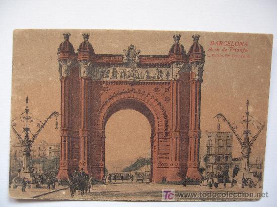 Postales: BARCELONA - ARCO DEL TRIUNFO - Foto 1