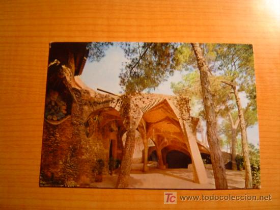 Postales: POSTAL GAUDI SANTA COLOMA DE CERVELLO CRIPTA DE LA COLONIA GUELL SIN CIRCULAR