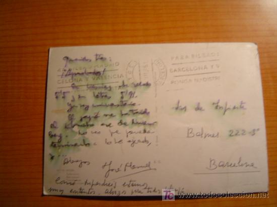 Postales: POSTAL SITGES CALLE TIPICA CIRCULADA - Foto 2